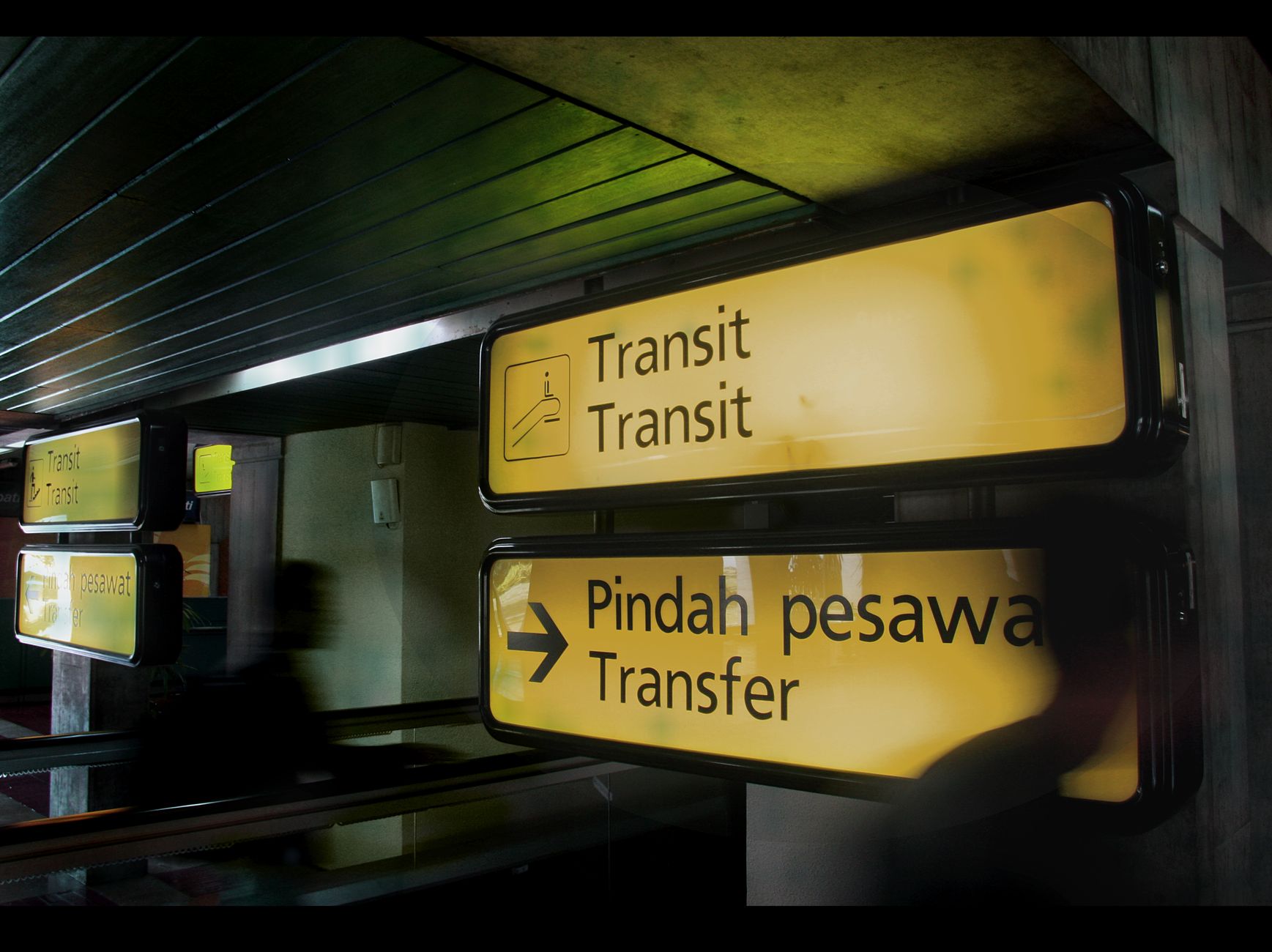 Airport navigation and signage