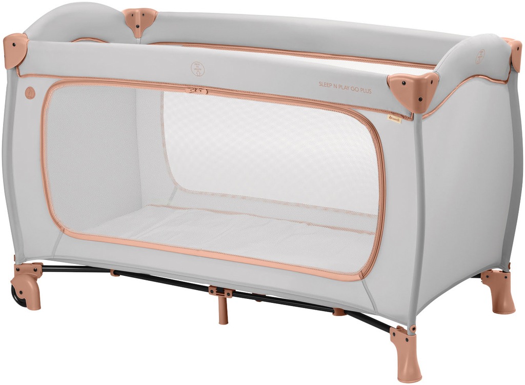 Baby-Reisebett HAUCK "Sleep N Play Go Plus, Dusty Blue", Baby, Gr. Liegefläche B/L: 60cm x 120cm, kein Härtegrad, blau (dusty blau), Babybetten Baby-Reisebett, mit integrierten Rädern; Vorderausstieg