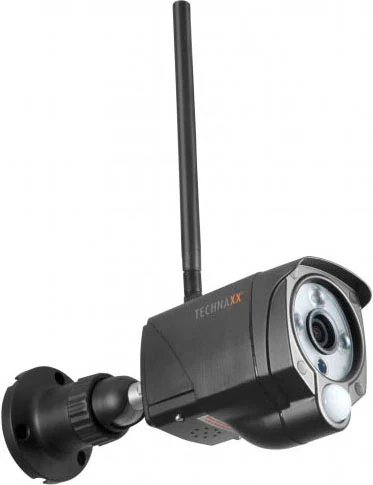 Technaxx Überwachungskamera "WiFi IP Outdoor Camera", weiß, B:8cm H:6cm T:20cm, Überwachungskameras, Überwachungskamera